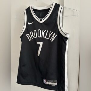 LIKE NEW!  Durant Brooklyn Nets NBA Nike Swingman Jersey in Black. KD Jersey #7